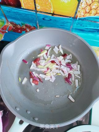 白菜烧豆皮的做法步骤:5