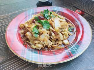 白菜烧豆皮的做法步骤:14