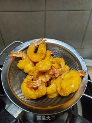 炸虾的做法步骤:9