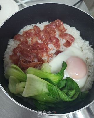 小锅(煲仔饭)的做法步骤:6