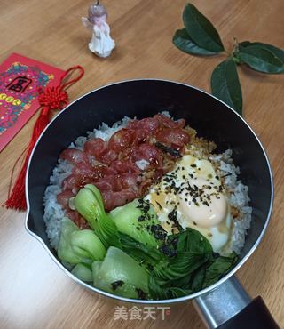小锅(煲仔饭)的做法步骤:10
