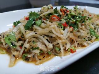 凉拌萝卜丝的做法步骤:8