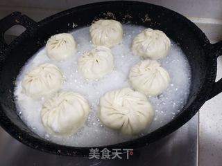 水煎小笼包的做法步骤:13