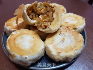 水煎小笼包的做法步骤:17