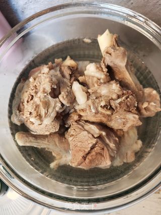羊肉滋补汤的做法步骤:3