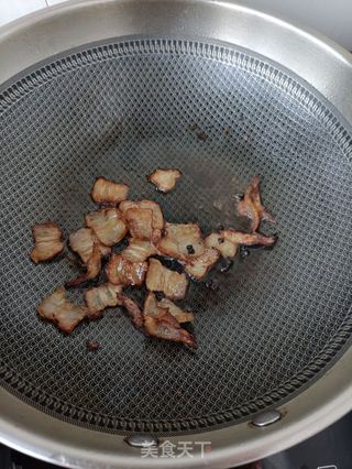 腊肉炒芸豆丝的做法步骤:9