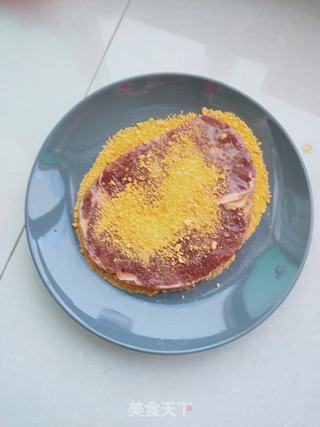 香酥牛排的做法步骤:4