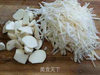 三鲜南瓜麦虾的做法步骤:5
