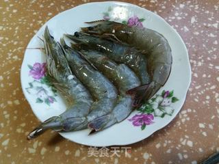 三鲜南瓜麦虾的做法步骤:4