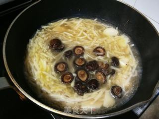 三鲜南瓜麦虾的做法步骤:8