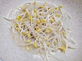 黄豆芽金针菇茼蒿菜的做法步骤:4