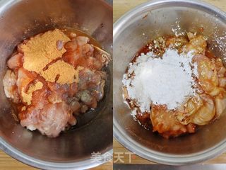 好吃到没朋友的奥尔良鸡腿卷❤️不用烤箱不油炸!鸡腿吃出新花样的做法步骤:3