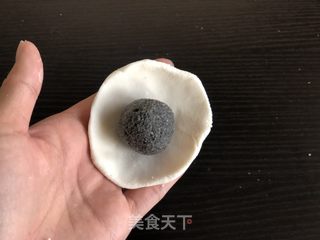 黑芝麻汤圆的做法步骤：6