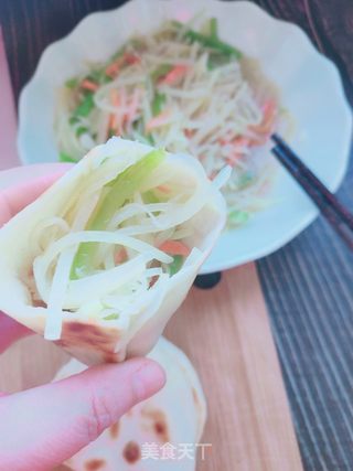 发面口袋饼的做法步骤:12
