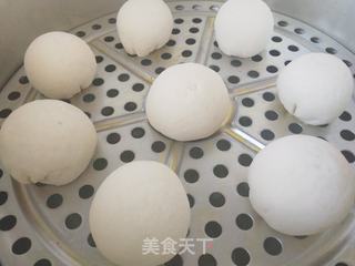 奶黄包的做法步骤:11