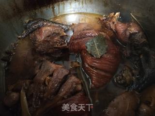 炖鸡腿鸡爪的做法步骤:9