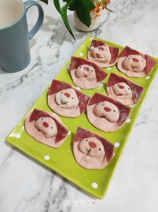 花样饺子的做法步骤:11