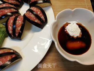 新年菜谱(一)&茄子百合花的做法步骤:3
