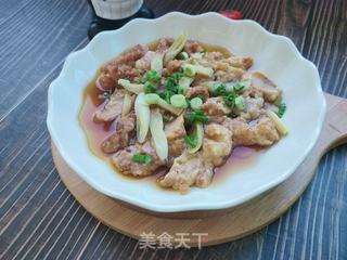 杏鲍菇蒸小酥肉的做法步骤:10