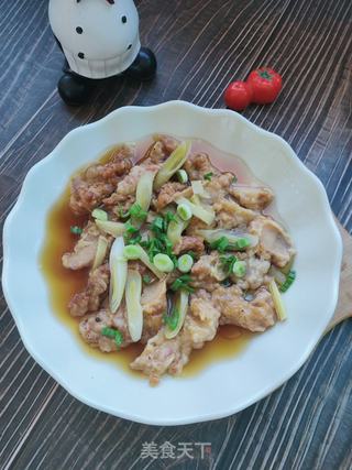 杏鲍菇蒸小酥肉的做法步骤:11
