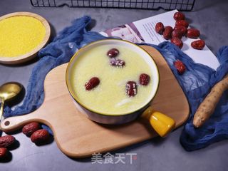 山药红枣小米粥❤️健脾养胃❗️的做法步骤:5