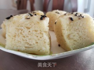山药发糕的做法步骤:11