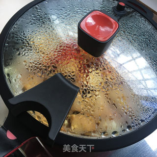 白菜豆腐炖马肠的做法步骤：10