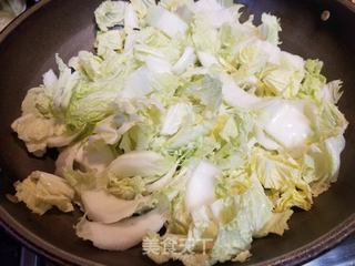 白菜鸭血炖粉条的做法步骤:7