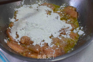 鸡肉豆腐炖白菜的做法步骤:3