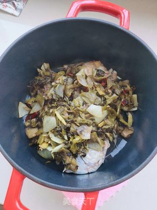 豆腐酸菜鱼的做法步骤:11