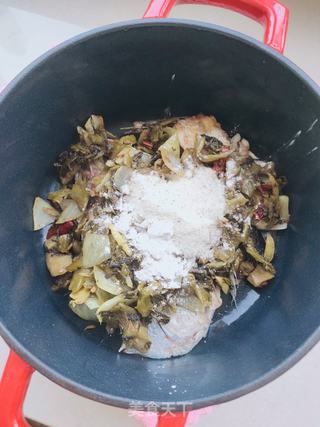 豆腐酸菜鱼的做法步骤:13