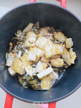豆腐酸菜鱼的做法步骤:12