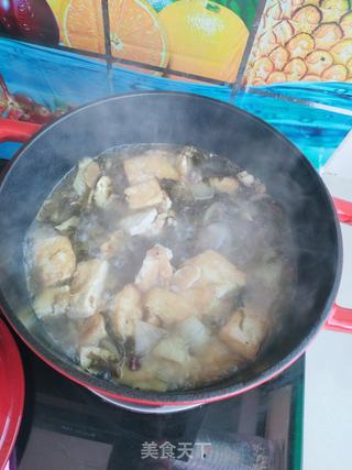 豆腐酸菜鱼的做法步骤:15
