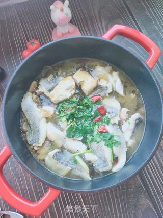 豆腐酸菜鱼的做法步骤:19
