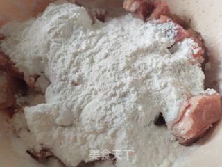 溜肉段的做法步骤:2