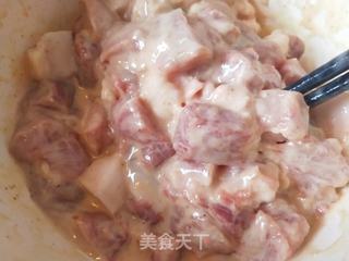 溜肉段的做法步骤:3