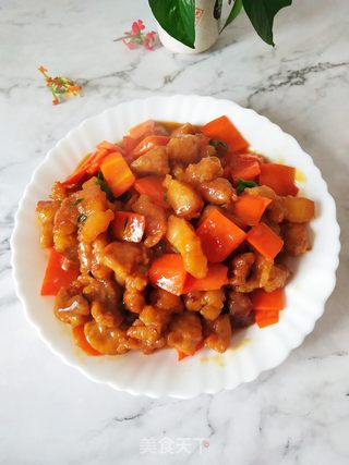 溜肉段的做法步骤:12