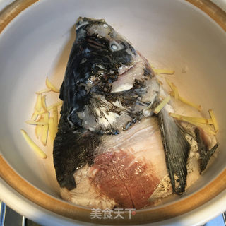 花鲢鱼头豆腐煲的做法步骤：5