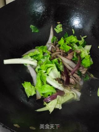 辣白菜肉丝年糕汤的做法步骤:6