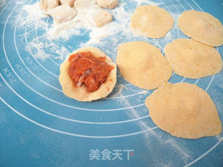 南瓜胡萝卜猪肉水饺的做法步骤:10