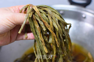 干豆角小炒肉的做法步骤:2
