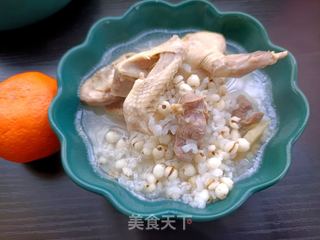 “一碗热粥”薏米鹌鹑粥的做法步骤:13