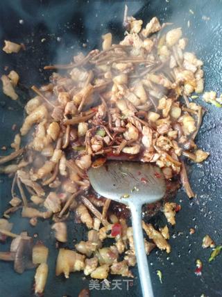 干烧茶树菇的做法步骤:12