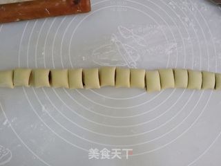 蛋奶迷你豆沙卷❗️松软香甜❤️一口一口❤️哄娃神器的做法步骤:7