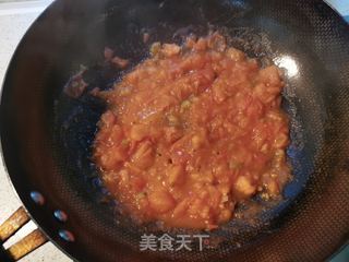 番茄鲜菇面的做法步骤:4