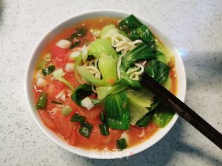 番茄鲜菇面的做法步骤:8