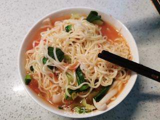 番茄鲜菇面的做法步骤:9