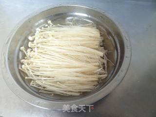 金针菇拌海带丝的做法步骤:2