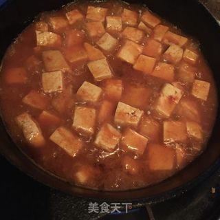 韩式辣酱炖豆腐的做法步骤：6