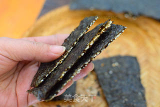 万人迷的芝麻夹心海苔的做法步骤:8